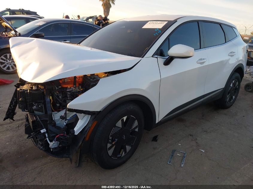2026 Kia Sportage Hybrid Lx VIN: KNDPU3DG4T7285177 Lot: 43951493