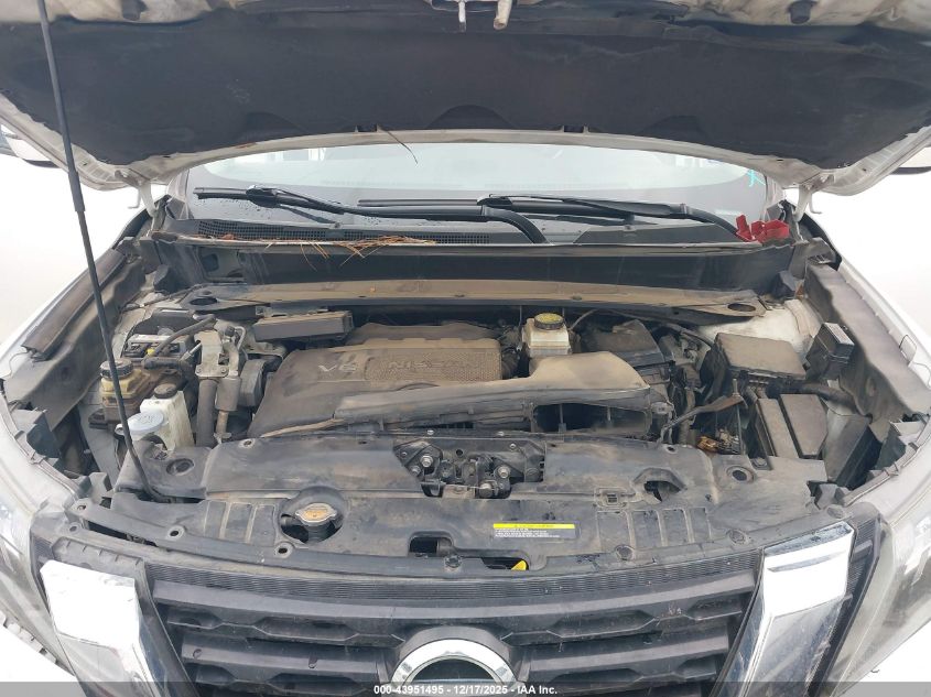 2017 Nissan Pathfinder S VIN: 5N1DR2MN0HC909676 Lot: 43951495