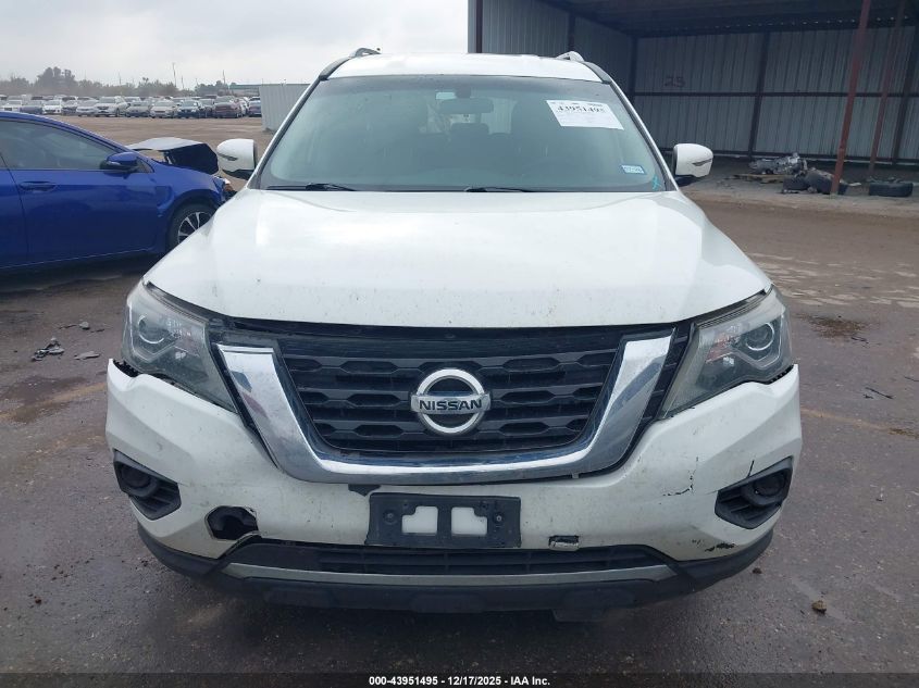 2017 Nissan Pathfinder S VIN: 5N1DR2MN0HC909676 Lot: 43951495