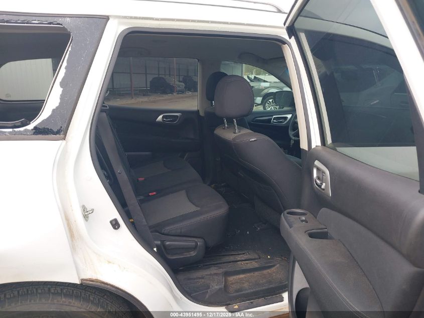 2017 Nissan Pathfinder S VIN: 5N1DR2MN0HC909676 Lot: 43951495