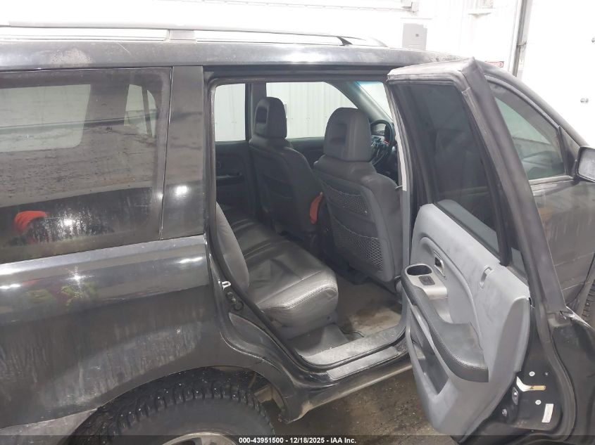 2004 Honda Pilot Ex-L VIN: 5FNYF18554B005600 Lot: 43951500