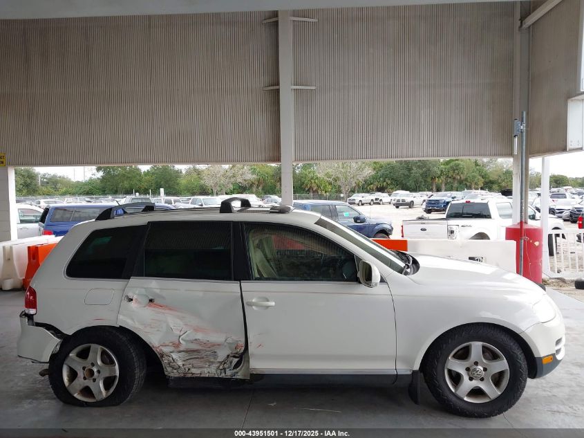 2006 Volkswagen Touareg V6 VIN: WVGLG77L76D005582 Lot: 43951501