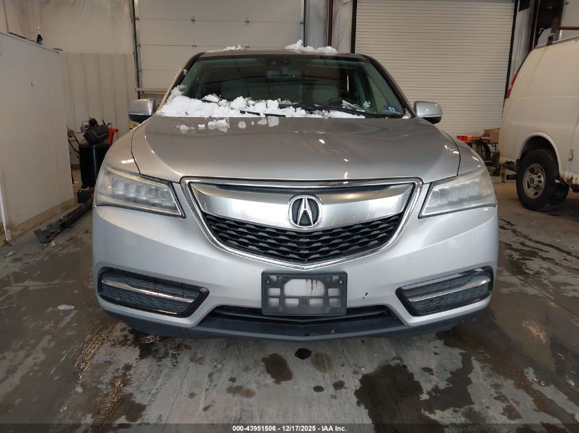 2015 Acura Mdx Technology Package VIN: 5FRYD4H42FB032270 Lot: 43951506
