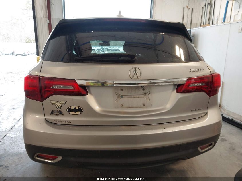 2015 Acura Mdx Technology Package VIN: 5FRYD4H42FB032270 Lot: 43951506