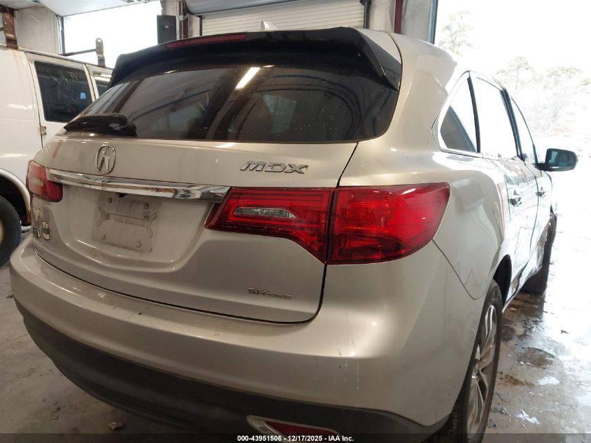 2015 Acura Mdx Technology Package VIN: 5FRYD4H42FB032270 Lot: 43951506