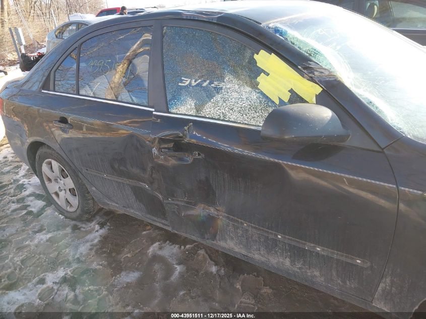 2008 Hyundai Sonata Gls VIN: 5NPET46C78H321697 Lot: 43951511