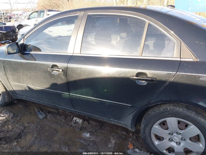 2008 Hyundai Sonata Gls VIN: 5NPET46C78H321697 Lot: 43951511