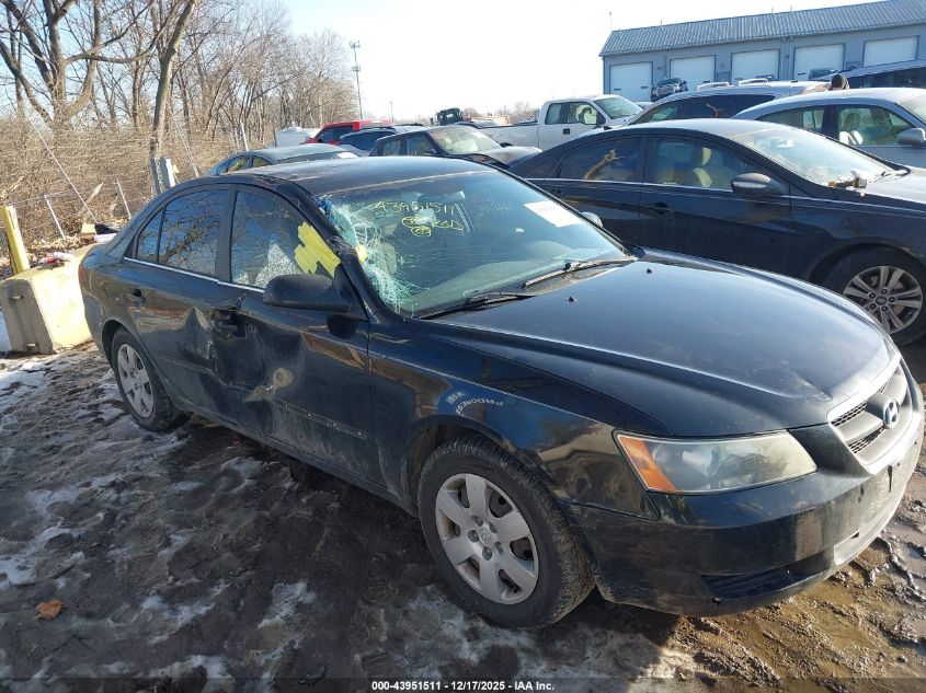 2008 Hyundai Sonata Gls VIN: 5NPET46C78H321697 Lot: 43951511