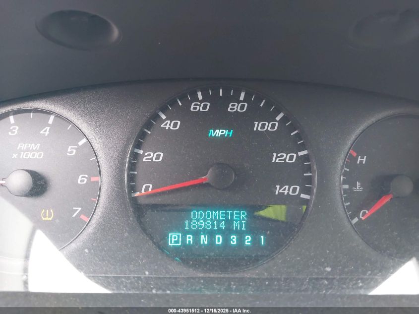 2009 Chevrolet Impala Ls VIN: 2G1WB57N891285303 Lot: 43951512