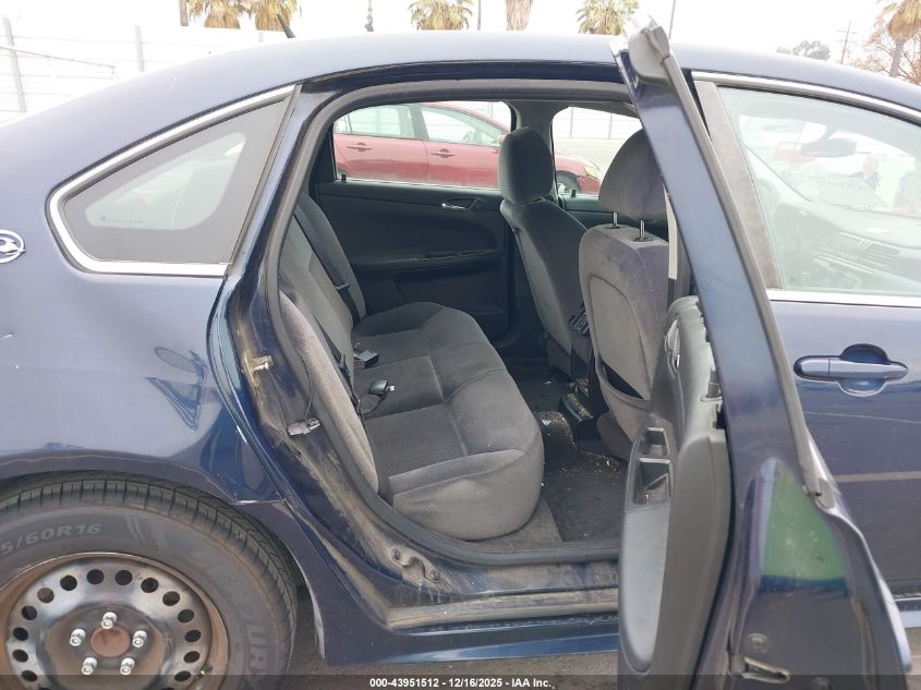 2009 Chevrolet Impala Ls VIN: 2G1WB57N891285303 Lot: 43951512