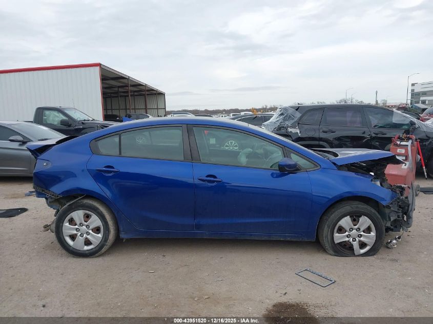 2017 Kia Forte Lx VIN: 3KPFK4A75HE114151 Lot: 43951520