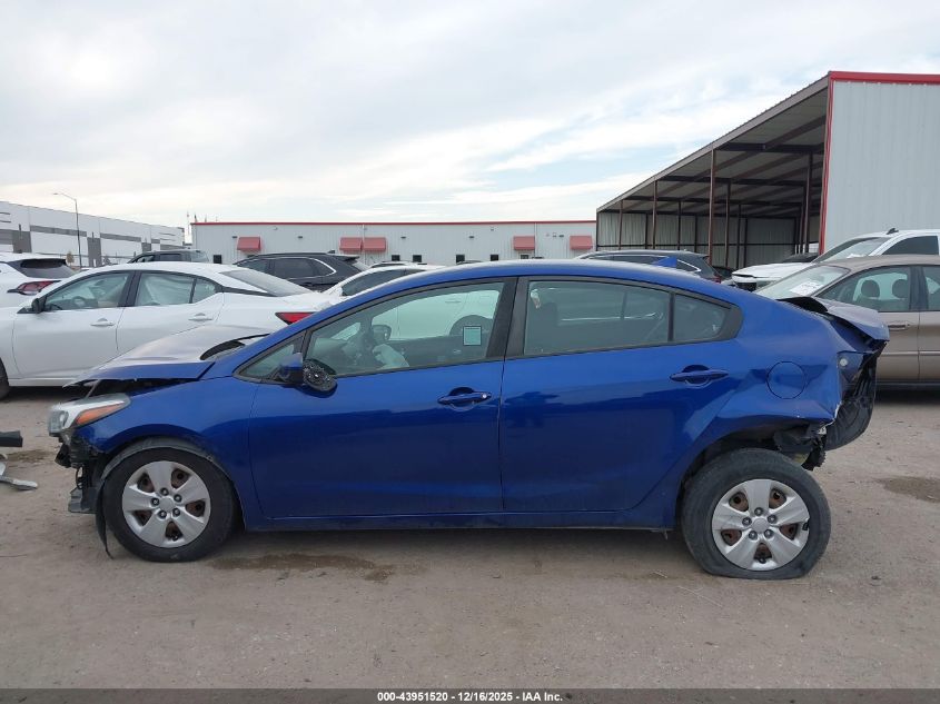 2017 Kia Forte Lx VIN: 3KPFK4A75HE114151 Lot: 43951520