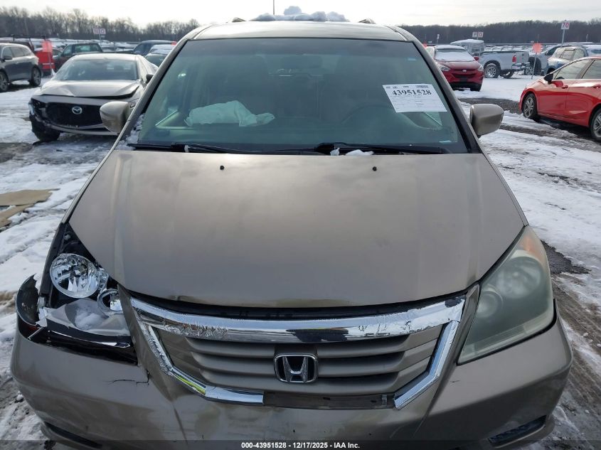 2010 Honda Odyssey Ex VIN: 5FNRL3H47AB103250 Lot: 43951528