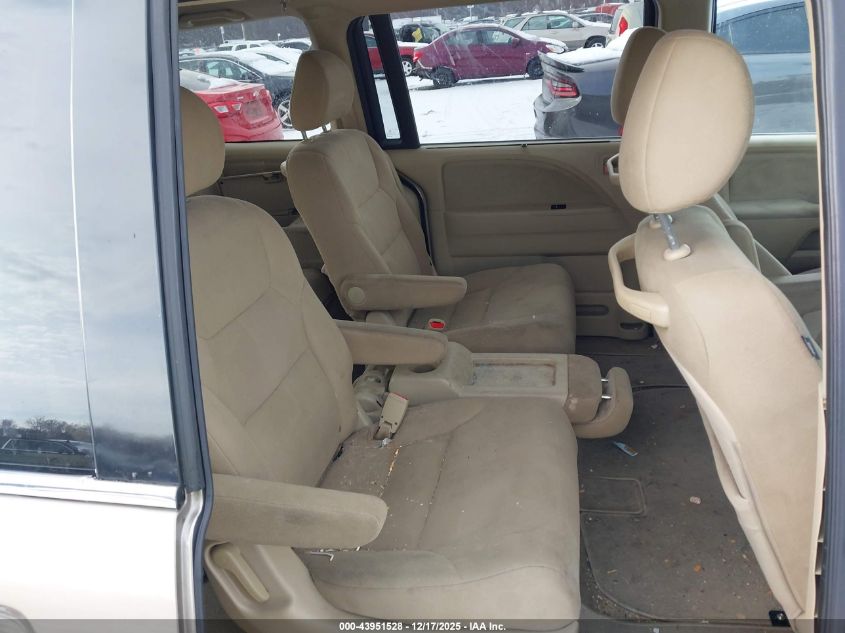 2010 Honda Odyssey Ex VIN: 5FNRL3H47AB103250 Lot: 43951528