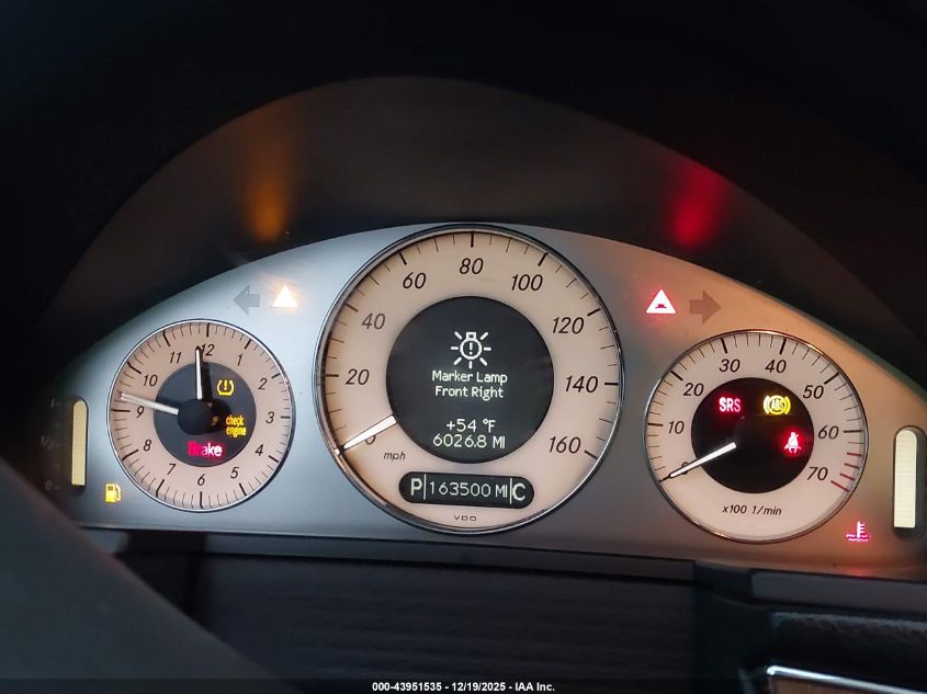 2009 Mercedes-Benz E 350 4Matic VIN: WDBUF87X29B390469 Lot: 43951535