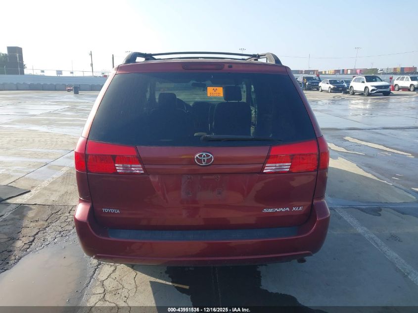 2004 Toyota Sienna Xle VIN: 5TDZA22C44S000383 Lot: 43951536
