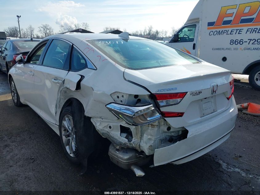 2020 Honda Accord Lx VIN: 1HGCV1F16LA011329 Lot: 43951537