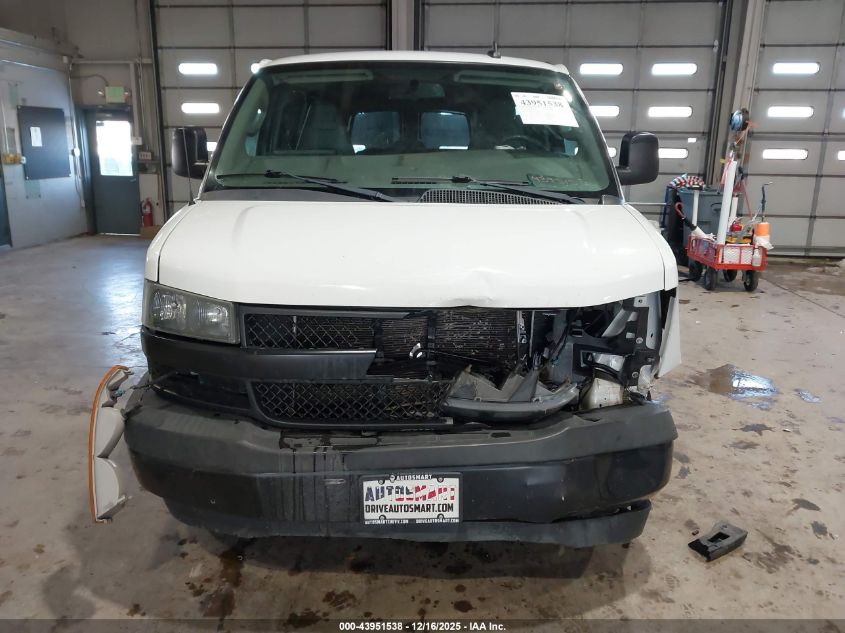 2019 Chevrolet Express 2500 Ls VIN: 1GAWGEFG6K1336295 Lot: 43951538