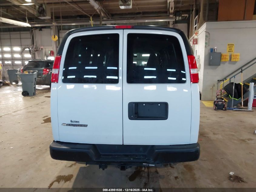 2019 Chevrolet Express 2500 Ls VIN: 1GAWGEFG6K1336295 Lot: 43951538