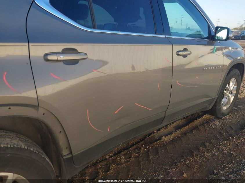 2018 Chevrolet Traverse 1Lt VIN: 1GNERGKW5JJ194906 Lot: 43951539