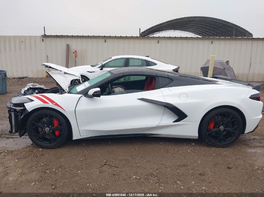 2021 Chevrolet Corvette Stingray Rwd 2Lt VIN: 1G1YB2D42M5116758 Lot: 43951540