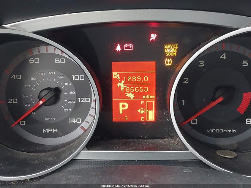 2007 Mitsubishi Outlander Es/Ls VIN: JA4MS31X27U013550 Lot: 43951544