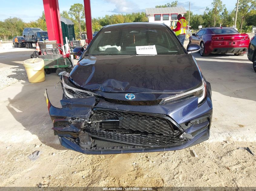 2023 Toyota Corolla Hybrid Se VIN: JTDBCMFE0PJ015791 Lot: 43951558