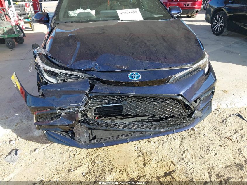 2023 Toyota Corolla Hybrid Se VIN: JTDBCMFE0PJ015791 Lot: 43951558