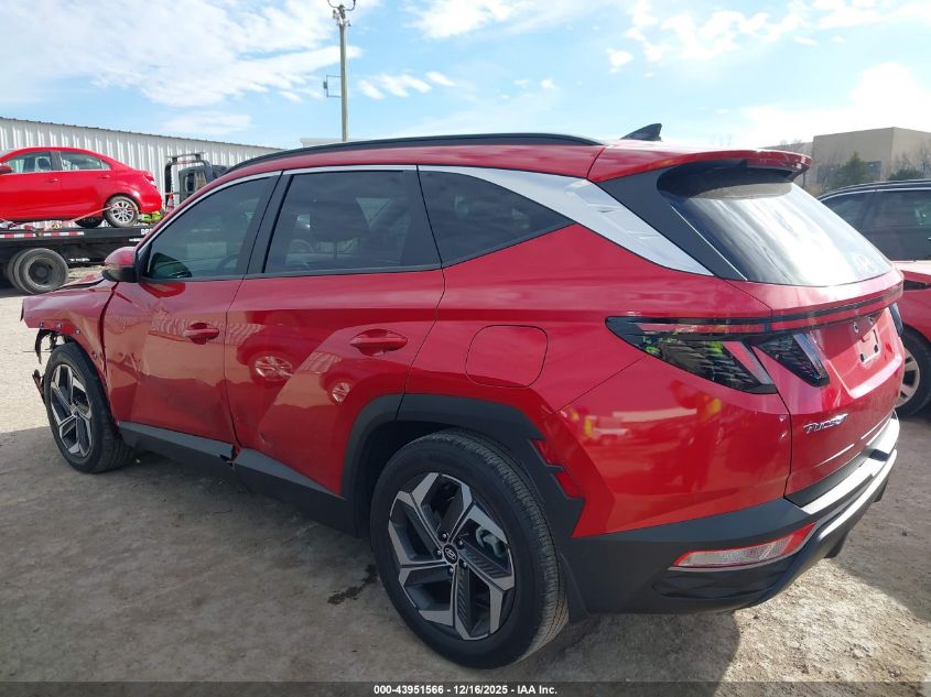 2022 Hyundai Tucson Sel VIN: 5NMJC3AE4NH038121 Lot: 43951566