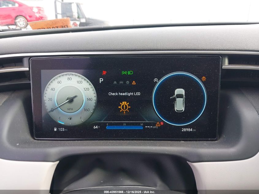 2022 Hyundai Tucson Sel VIN: 5NMJC3AE4NH038121 Lot: 43951566