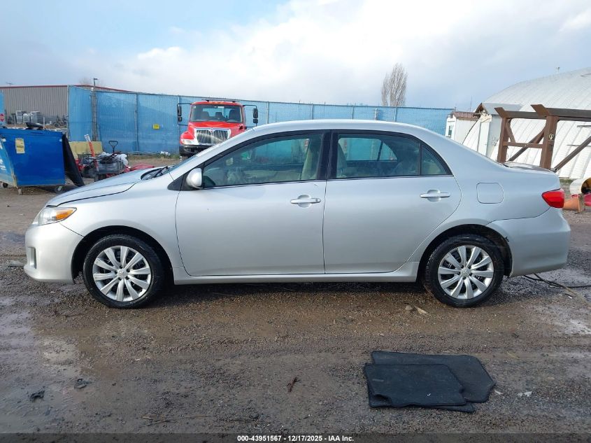 2013 Toyota Corolla Le VIN: JTDBU4EE5DJ121227 Lot: 43951567