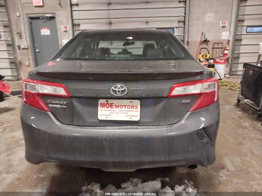 2014 Toyota Camry Se VIN: 4T1BF1FK9EU320600 Lot: 43951576