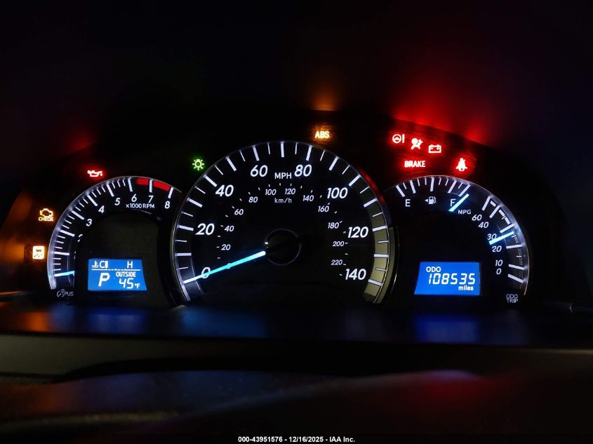 2014 Toyota Camry Se VIN: 4T1BF1FK9EU320600 Lot: 43951576