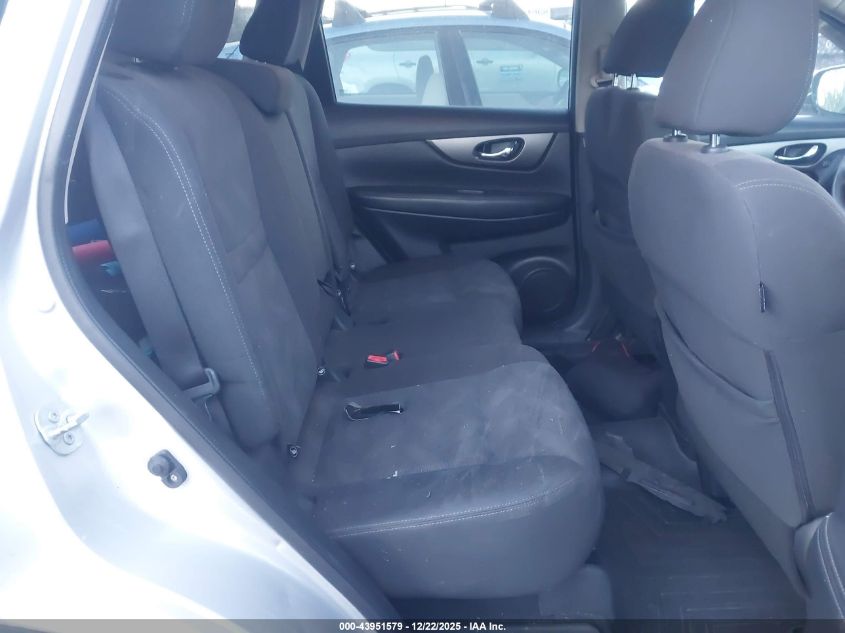 2016 Nissan Rogue Sv VIN: KNMAT2MVXGP656303 Lot: 43951579