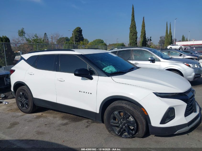 2021 Chevrolet Blazer Fwd 1Lt VIN: 3GNKBBRA5MS535292 Lot: 43951582