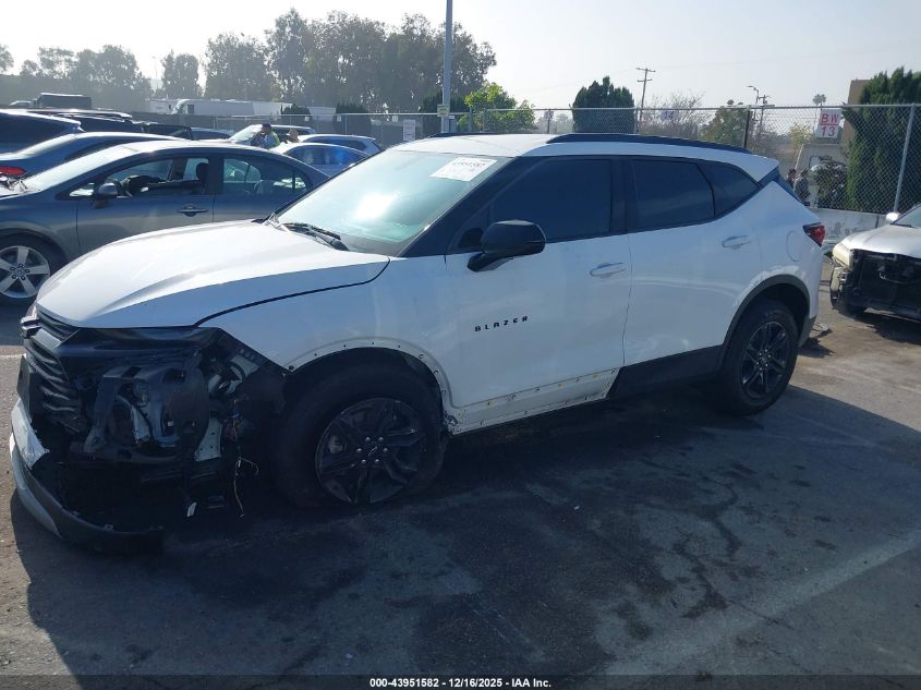 2021 Chevrolet Blazer Fwd 1Lt VIN: 3GNKBBRA5MS535292 Lot: 43951582