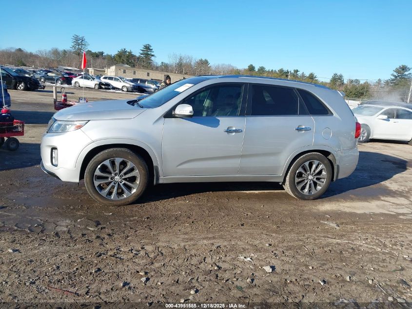 2014 Kia Sorento Sx V6 VIN: 5XYKWDA71EG495983 Lot: 43951585