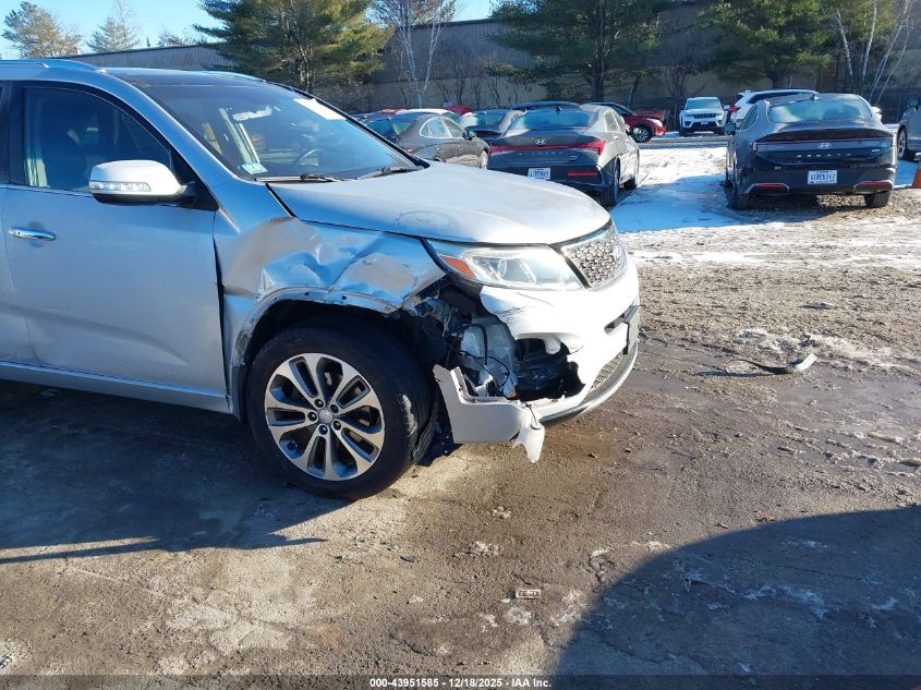 2014 Kia Sorento Sx V6 VIN: 5XYKWDA71EG495983 Lot: 43951585