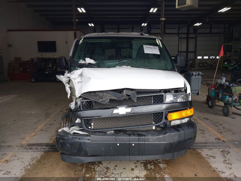2020 Chevrolet Express Cargo Rwd 2500 Extended Wheelbase Wt VIN: 1GCWGBFP5L1137620 Lot: 43951595