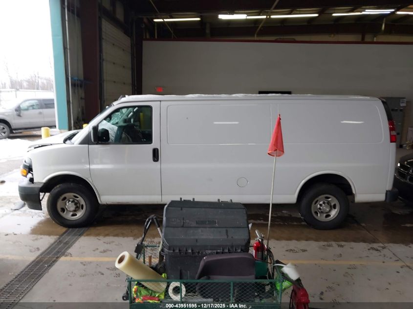 2020 Chevrolet Express Cargo Rwd 2500 Extended Wheelbase Wt VIN: 1GCWGBFP5L1137620 Lot: 43951595