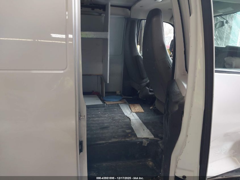 2020 Chevrolet Express Cargo Rwd 2500 Extended Wheelbase Wt VIN: 1GCWGBFP5L1137620 Lot: 43951595