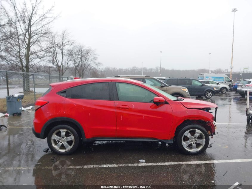 2017 Honda Hr-V Ex-L VIN: 3CZRU6H75HM716816 Lot: 43951600