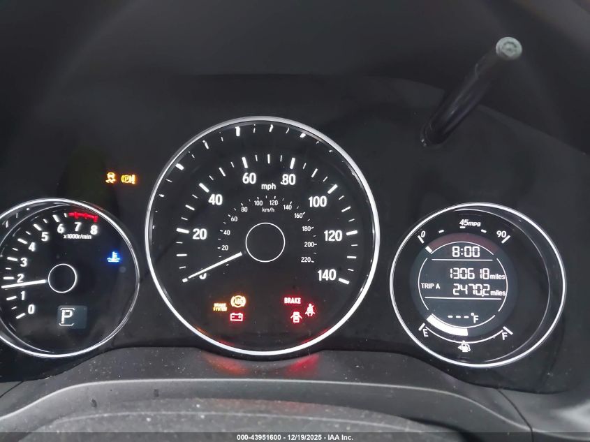 2017 Honda Hr-V Ex-L VIN: 3CZRU6H75HM716816 Lot: 43951600