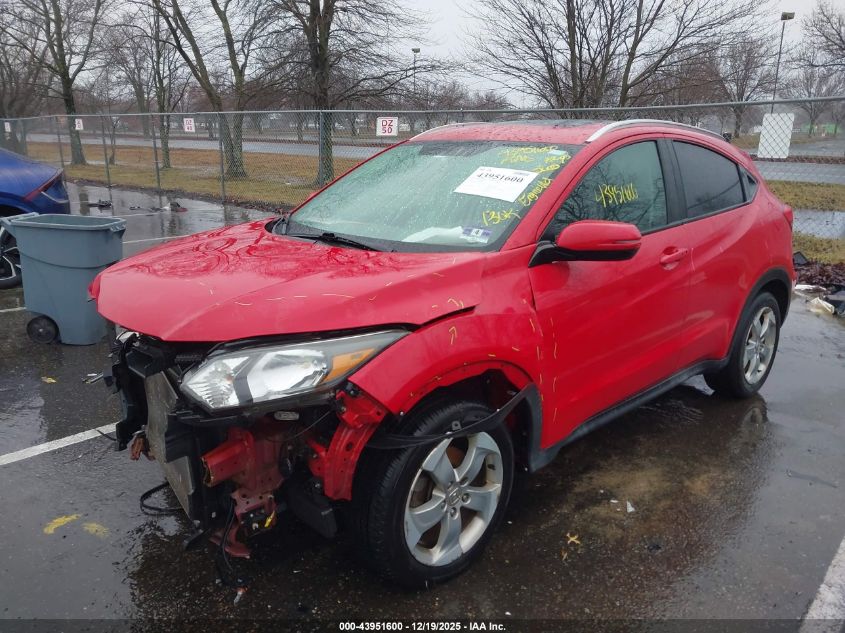 2017 Honda Hr-V Ex-L VIN: 3CZRU6H75HM716816 Lot: 43951600