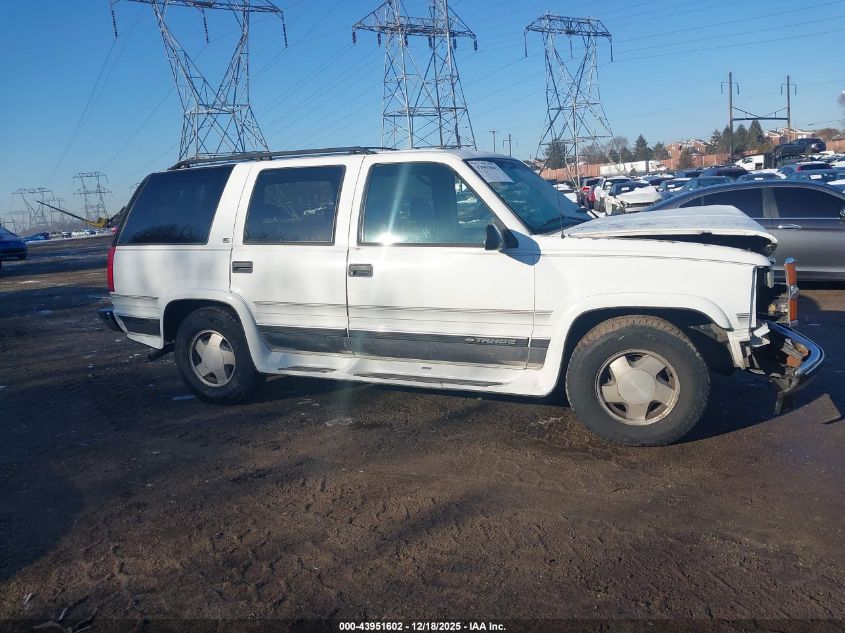 1997 Chevrolet Tahoe Ls VIN: 1GNEK13R6VJ443147 Lot: 43951602