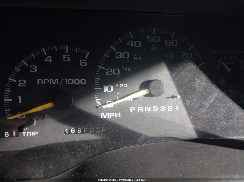 1997 Chevrolet Tahoe Ls VIN: 1GNEK13R6VJ443147 Lot: 43951602