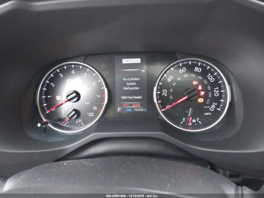 2022 Toyota Rav4 Xle VIN: 2T3P1RFV4NW310416 Lot: 43951606