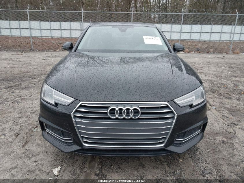 2017 Audi A4 2.0T Season Of Audi Ultra Premium VIN: WAUKMAF4XHN055046 Lot: 43951616