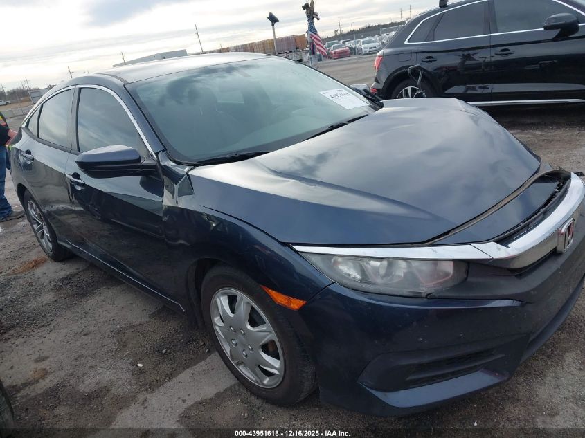 2017 Honda Civic Lx VIN: 19XFC2F53HE027390 Lot: 43951618