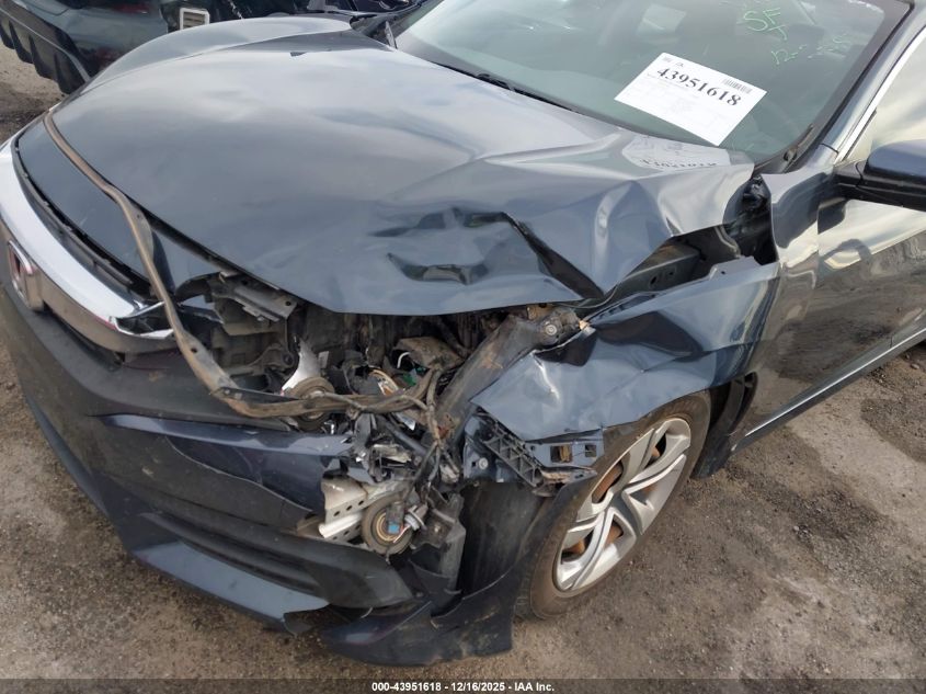 2017 Honda Civic Lx VIN: 19XFC2F53HE027390 Lot: 43951618